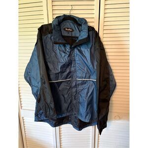 Men’s ShedRain Sport Rain Suit, XXXL, golf, outdoor outfit, blue & black